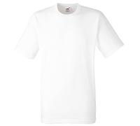 Fruit of the Loom Heavy Cotton T in White Size L (SA101)