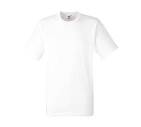 Fruit of the Loom Heavy Cotton T in White Size M (SA101)