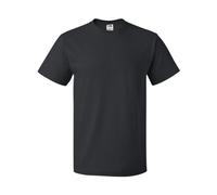 Fruit of the Loom Heavy cotton tee Black 3XL