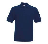 Fruit Of The Loom Heavyweight 65/35 Polo Shirt Durable 3 Button Casual Wear