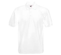 Fruit Of The Loom Heavyweight 65/35 Polo Shirt Durable 3 Button Casual Wear