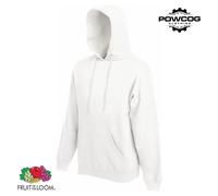 Fruit of the Loom Hoodie Soft Cotton Blend Double Hood Classic Hoody Sizes S-2XL