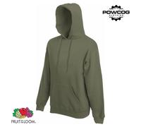 Fruit of the Loom Hoodie Soft Cotton Blend Double Hood Classic Hoody Sizes S-2XL