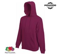 Fruit of the Loom Hoodie Soft Cotton Blend Double Hood Classic Hoody Sizes S-2XL