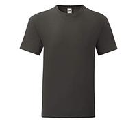 Fruit of the Loom - Iconic Brand T-Shirt for Men, Light Graphite Grey, 3XL