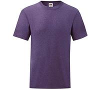 Fruit of the Loom Iconic Men's T-Shirt, Mottled purple, L