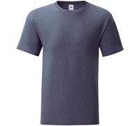 Fruit of the Loom Iconic Men's T-Shirt, Vintage navy mottled, XL