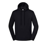 Fruit of the Loom Iconic Premium Hooded Sweat Black