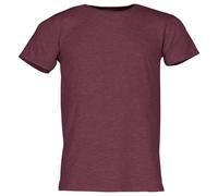 Fruit of the Loom iconic T-shirt, sizes S - 5XL, Burgundy mottled, XXL