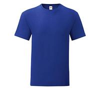 Fruit of the Loom iconic T-shirt, sizes S - 5XL, Cobalt blue, XXL