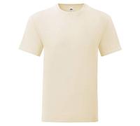 Fruit of the Loom iconic T-shirt, sizes S - 5XL, natural, 3XL