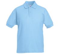 Fruit of the Loom Kids 65/35 piqué polo 63-417-0 - Performs at 60° wash