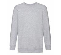 Fruit of the Loom Kids Classic Drop Shoulder Set In Sweatshirt Casual Jumper TOP