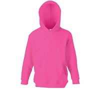 Fruit of the Loom Kids' Hooded Sweatshirt - Multicolour - M