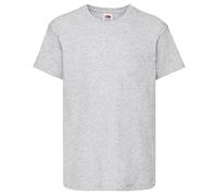 Fruit of the Loom Kid's Original T, Flecked grey, 5-6 Years