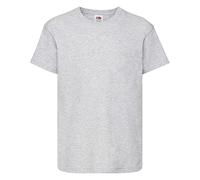 Fruit of the Loom Kid's Original T-Shirt Single Heather Grey