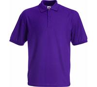 Fruit of the Loom Kid''s Polo Shirt in Purple Age 7-8 (SS11B)