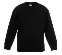 Fruit Of The Loom Kids Girls/Boys Classic 80/20 Set-In Sweatshirt Top RW3154