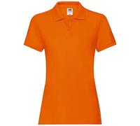 Fruit of the Loom Ladies Lady-Fit Short Sleeve Polo Shirt