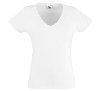 Fruit of the Loom Women's V-Neck Valueweight T-Shirt