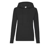 Fruit Of The Loom Ladies Plain Hoodie Hoody Hooded Sweatshirt Sweat Jumper