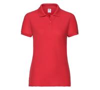 Fruit of the Loom Ladies Womans Polycotton Short Sleeve Polo Shirt