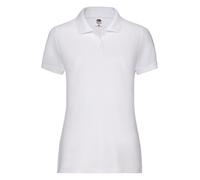 Fruit of the Loom Ladies Womans Polycotton Short Sleeve Polo Shirt