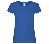 LadiesWomens Lady-Fit Short Sleeve T-Shirt - BC1354 - Royal / 2XL