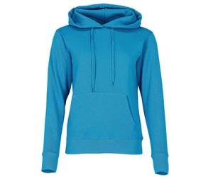 Fruit of the Loom Lady Fit Hooded Sweatshirt Azure Blue M
