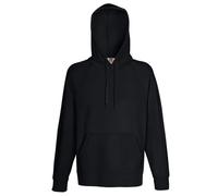 Fruit Of The Loom Lightweight Hooded Sweatshirt Unisex Cotton Fleece