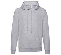 Fruit of the Loom Lightweight Long Sleeve Hooded Sweatshirt Hoodie S-XXL