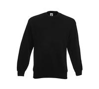 Fruit Of The Loom Men 62-202-0 Sweatshirt - Black, Large