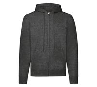 Fruit Of The Loom Men Classic 80/20 Full Zip Hooded Sweatshirt Casual Hoodies