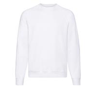 Fruit of the Loom Men CLASSIC THICK SWEATSHIRT Pullover Raglan Plain Sweat Top