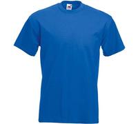Fruit of the Loom Men’s 100% Cotton T-Shirt, Royal Blue, S