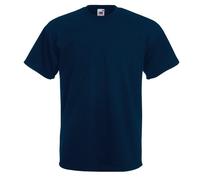 Fruit of the Loom Men Super Premium Short Sleeve T-shirt - Deep Navy, 2X-Large