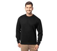Fruit of the Loom Men's 62-202-0 Pullover Sweater, Black, XXL