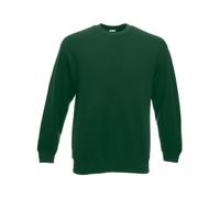 Fruit of the Loom Men's 62-202-0 Pullover Sweater, Bottle Green, L