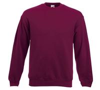 Fruit of the Loom Men's 62-202-0 Pullover Sweater, Burgundy, L