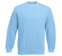 Fruit of the Loom Men's 62-202-0 Pullover Sweater, Sky Blue, L