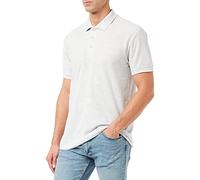 Fruit of the Loom Men's 65/35 Polo Shirt, Heather Grey, L UK