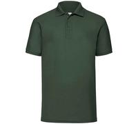 Fruit of the Loom Men's 65 35 Polo Shirt in Bottle Green | Size: 2XL Fruit Of The Loom Bottle Green 2XL