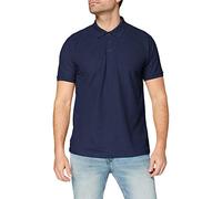 Fruit of the Loom Men's 65/35 Polo Shirt, Navy, Large