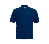 Fruit Of The Loom Mens 65/35 Polo Shirt Navy Medium