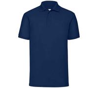 Fruit of the Loom Mens 65/35 Polo Shirt (Navy) - Size 5XL