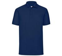Fruit Of The Loom Mens 65/35 Polo Shirt Short Sleeve Casual Workwear