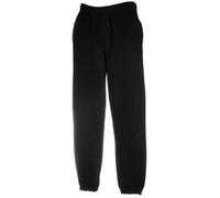 Fruit of the Loom Men's 70/30 Premium Training Trousers - Black - Large