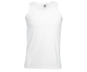 Fruit of the Loom Mens Athletic Sleeveless Vest/Tank Top