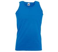 Fruit of the Loom Mens Athletic Sleeveless Vest/Tank Top (S) (Royal)