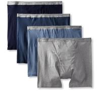Fruit of the Loom Men's Big Boxer Brief(Pack of 4), Assorted, XXXL